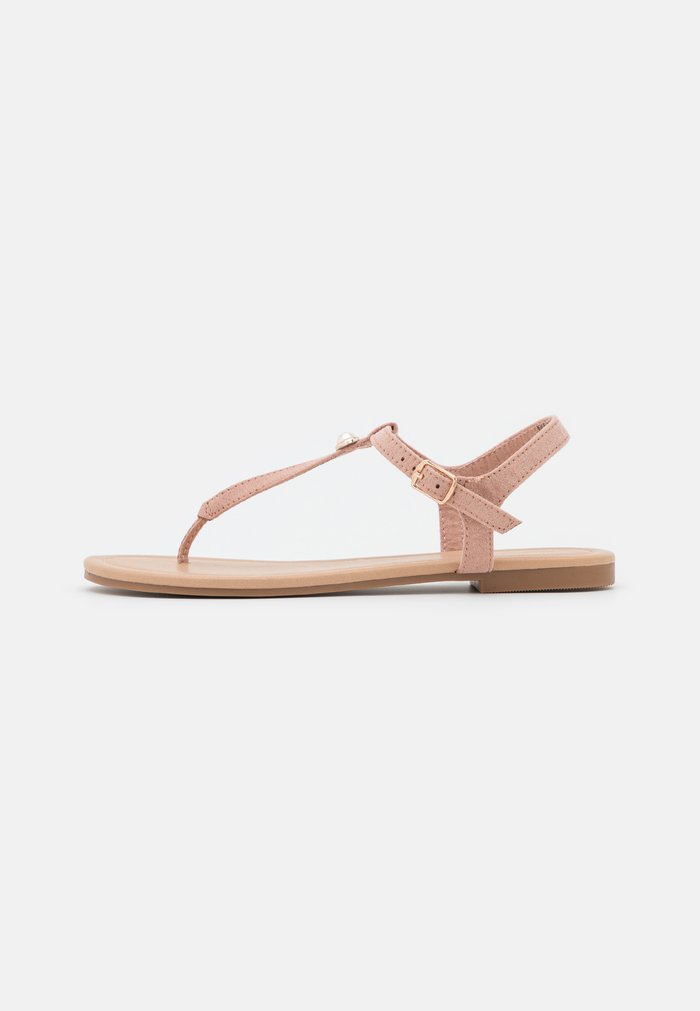 Sandales Anna Field T-bar Rose Clair Femme | OIX-4912476